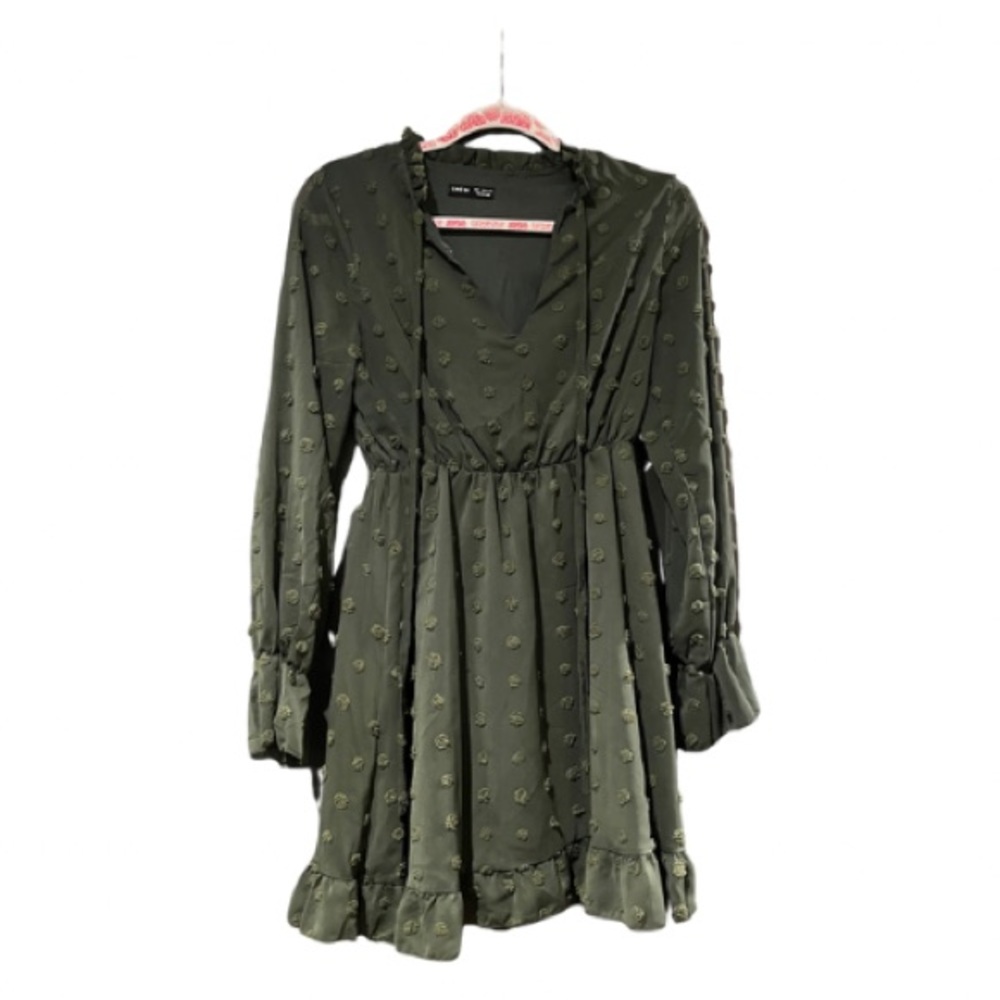 Olive Green Shein Dress (Never Worn)